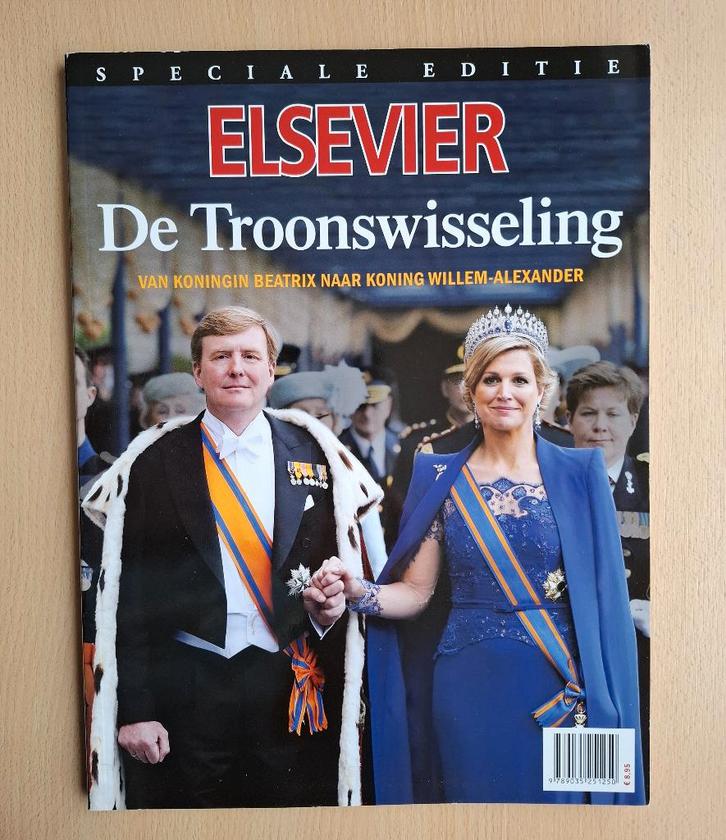 Elsevier: De troonwisseling 2013, Verzamelen, Overige Verzamelen, Zo goed als nieuw, Verzenden
