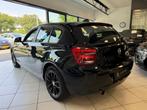BMW 1-serie 116i High Executive Automaat + 114.368km!, Navigatiesysteem, Gebruikt, 4 cilinders, Zwart