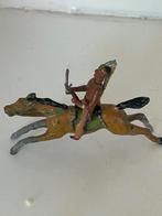 Tinnen native americans op paard, indianen, Ophalen of Verzenden