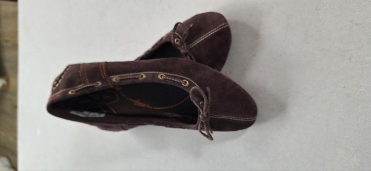 Z.g.a.n Timberland schoenen ballerina,s maat 39, Kleding | Dames, Schoenen, Zo goed als nieuw, Ballerina's, Bruin, Ophalen of Verzenden