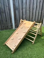 Jindl klimdriehoek PREMIUM incl glijbaan met klimhelling, Kinderen en Baby's, Speelgoed | Houten speelgoed, Ophalen of Verzenden