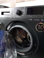 Wasmachine zwart, Witgoed en Apparatuur, Nieuw, 1200 tot 1600 toeren, 6 tot 8 kg, Wolwasprogramma