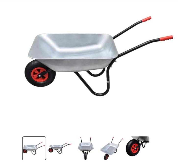 Kruiwagen 80 liter, Tuin en Terras, Kruiwagens, Nieuw, Handmatig, Eenwielig, Verzenden