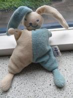 Konijn of konijntje merk Difrax licht blauw creme, Kinderen en Baby's, Speelgoed | Knuffels en Pluche, Ophalen of Verzenden, Zo goed als nieuw