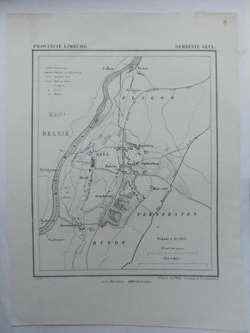 19 / Geul Moorveld Cothem Elsloo Brommelen  van J. Kuyper beschikbaar voor biedingen