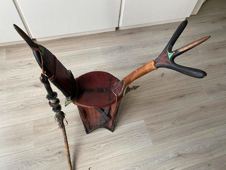 Touareg Kamelenzadel - West Afrika, Antiek en Kunst, Kunst | Niet-Westerse kunst, Ophalen of Verzenden