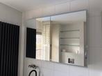 Badkamer spiegelkast, Ophalen, Zo goed als nieuw, Minder dan 100 cm, Rechthoekig