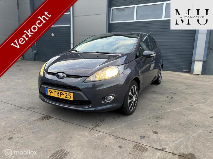 Ford Fiesta 1.25 Titanium, Auto's, Ford, Bedrijf, Fiësta, ABS, Airbags, Airconditioning, Alarm, Bluetooth, Boordcomputer, Centrale vergrendeling