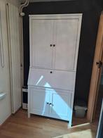 Ikea hemnes secretaire en bovenbouw wit, Huis en Inrichting, Kasten | Kledingkasten, Ophalen, Gebruikt