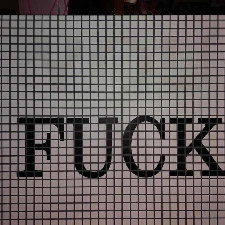 Fuck You Doek, Antiek en Kunst, Kunst | Overige Kunst, Ophalen