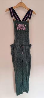 Z8 tuinbroek groen met panter maat 128 134 Licht pillig !, Kinderen en Baby's, Broek, Meisje, Z8, Ophalen of Verzenden