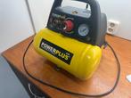 Powerplus Compressor - Stanley model, Doe-het-zelf en Verbouw, Compressors, Gebruikt, 6 tot 10 bar, Ophalen of Verzenden, Minder dan 200 liter/min