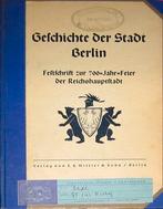Geschichte der Stadt Berlin. Festschrift, Antiek en Kunst, Ophalen of Verzenden