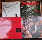 Vier elpees en maxi's Falco, Ophalen of Verzenden, 1980 tot 2000, Zo goed als nieuw, 12 inch