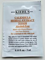 Kiehl’s - Calendula Herbal-Extract Toner - Sachet 3ml, Ophalen, Nieuw, Gehele gezicht, Verzorging
