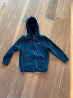 Dutchy Zwarte Hoodie / sweater met rits en capuchon Maat 140, Ophalen of Verzenden, Zo goed als nieuw, Jongen of Meisje