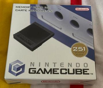 Gamecube Memory Card (Nieuw) beschikbaar voor biedingen