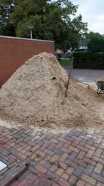 Gratis schoon geel zand, Tuin en Terras, Zand, Ophalen, Nieuw, Ophoogzand