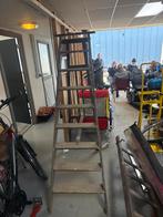 Houten Schilderstrap - 9 Tredes, Doe-het-zelf en Verbouw, Ladders en Trappen, Ophalen of Verzenden, Gebruikt, Trap, 2 tot 4 meter