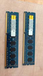 Elixir 4GB en 2GB DDR3 RAM Geheugen, Computers en Software, RAM geheugen, Gebruikt, DDR3, Ophalen of Verzenden, Desktop
