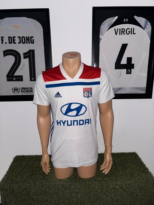 Olympique Lyon thuisshirt 2018-2019, Sport en Fitness, Voetbal, Zo goed als nieuw, Shirt, Maat M, Ophalen of Verzenden