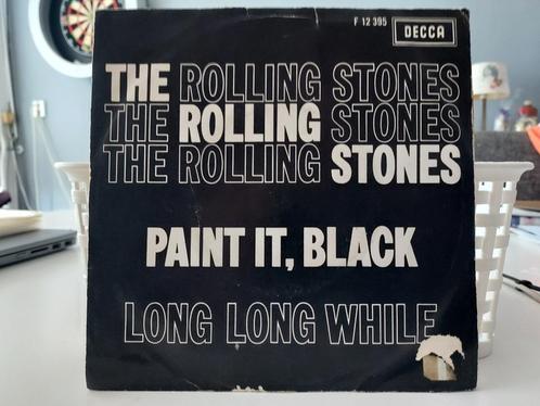 7" Single The Rolling Stones - Paint It Black / Long Long Wh, Cd's en Dvd's, Vinyl Singles, Gebruikt, Single, Pop, 7 inch, Verzenden