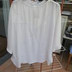 Blouse nieuw wit zijde Fabiana Filippi mt 38-40 (it 42), Maat 38/40 (M), Wit, Nieuw, Ophalen of Verzenden