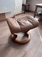 stressless voetenbank, Ophalen, Minder dan 50 cm, Zo goed als nieuw, Rechthoekig