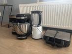 Keukenapparaten Set, tosti,Blender, Koffiezetapparaat, Witgoed en Apparatuur, Keukenmixers, Gebruikt, 1 tot 2 liter, 3 snelheden of meer