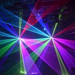 Laser 4w RGB, Muziek en Instrumenten, Licht en Laser, Ophalen of Verzenden, Zo goed als nieuw, Laser, Kleur