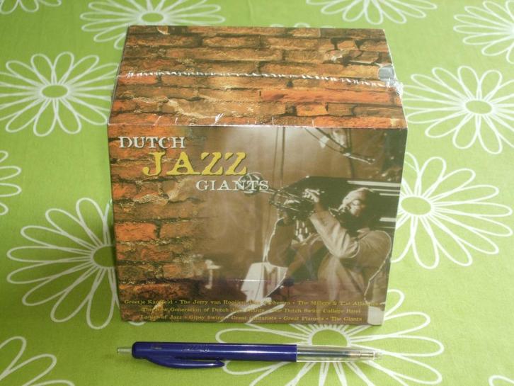 Nieuw in seal: Dutch Jazz Giants - 10 cd box, Cd's en Dvd's, Cd's | Jazz en Blues, Nieuw in verpakking, Jazz, 1980 tot heden, Boxset