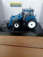 New Holland T5.115 met Frontlader 1/32, Hobby en Vrije tijd, Modelauto's | 1:32, Ophalen of Verzenden, Zo goed als nieuw, Tractor of Landbouw