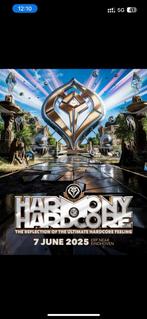Harmony of Hardcore Tickets (4x beschikbaar), Eén persoon