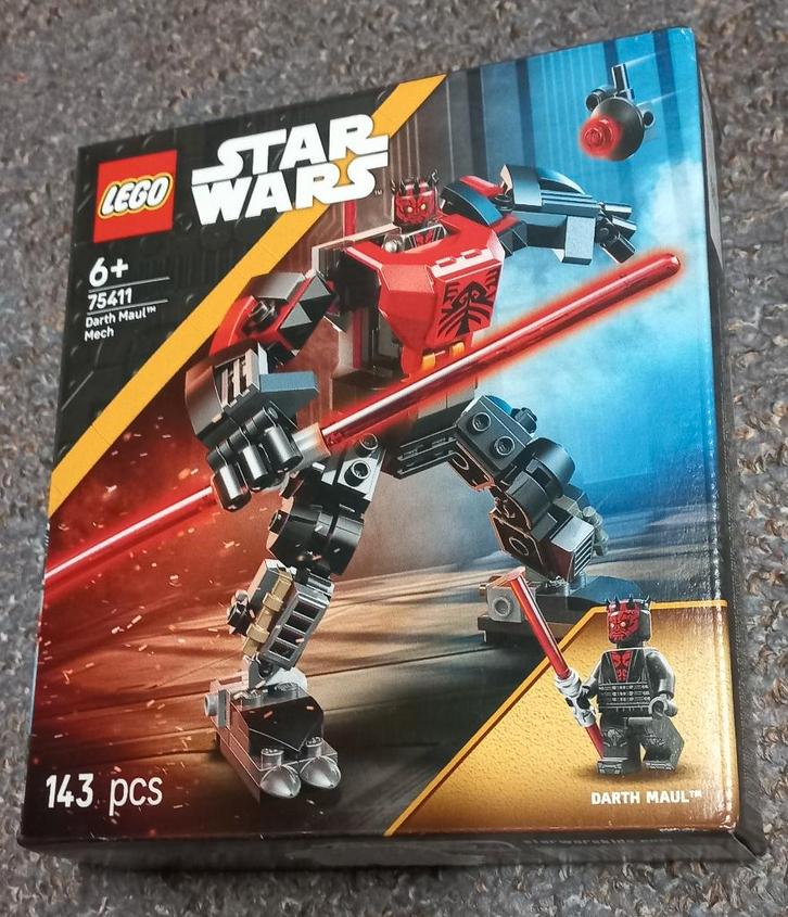 Lego 75411 Darth Maul Mech Star Wars = 9 euro . ., Nieuw, Kinderen en Baby's, Speelgoed | Duplo en Lego, Nieuw, Ophalen of Verzenden