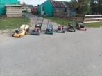 6 loopmaaiers,en 1oude kooimaaier, Tuin en Terras, Grasmaaiers, Kooimesmaaier, Ophalen, Gebruikt, 50 cm of meer