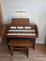 Content D2213 Orgel | incl orgelbank | half pedaal, 2 klavieren, Gebruikt, Joh.deHeer, Ophalen of Verzenden