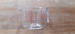 Maatbeker glas 1L, Ophalen of Verzenden, Nieuw