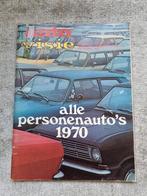 Auto Visie - Alle Personenauto's 1970, Ophalen of Verzenden, Gelezen, Algemeen, Auto Visie