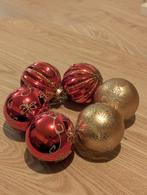 Kerstboomversiering set: piek, ballen, snoepstokken, bel, Ophalen, Gebruikt