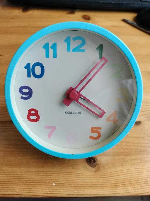 Wekker Karlsson leuk voor kinderkamer, Kinderen en Baby's, Kinderkamer | Inrichting en Decoratie, Klok, Ophalen of Verzenden