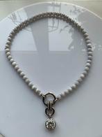 Ti Sento ketting met hanger, Sieraden, Tassen en Uiterlijk, Kettingen, Verzenden, Zo goed als nieuw, Zilver