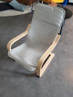 Poang kinder fauteuil stoel ikea grijs, Ophalen of Verzenden, Zo goed als nieuw, Stoel