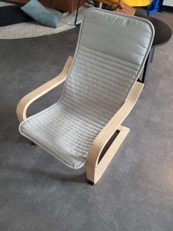 Poang kinder fauteuil stoel ikea grijs beschikbaar voor biedingen