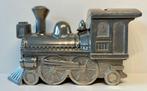 Spaarpot trein silverplated ., Ophalen of Verzenden, Zo goed als nieuw, Vervoermiddel