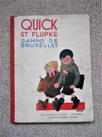 Quick et Flupke Gamins de Bruxelles - P2 - 1ère édition 1930, Gelezen, Ophalen of Verzenden, Eén stripboek, Hergé