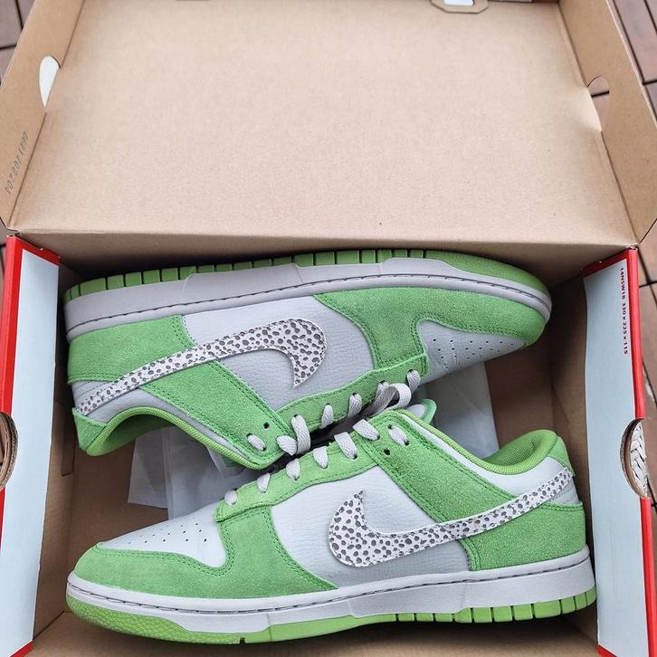 OG all - Nike Dunk Low Chlorofyll VNDS 45 / 11, Kleding | Heren, Schoenen, Zo goed als nieuw, Sneakers of Gympen, Overige kleuren