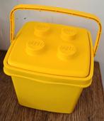 Lego Duplo opbergbox met hengsel geel, Ophalen of Verzenden, Gebruikt, Duplo