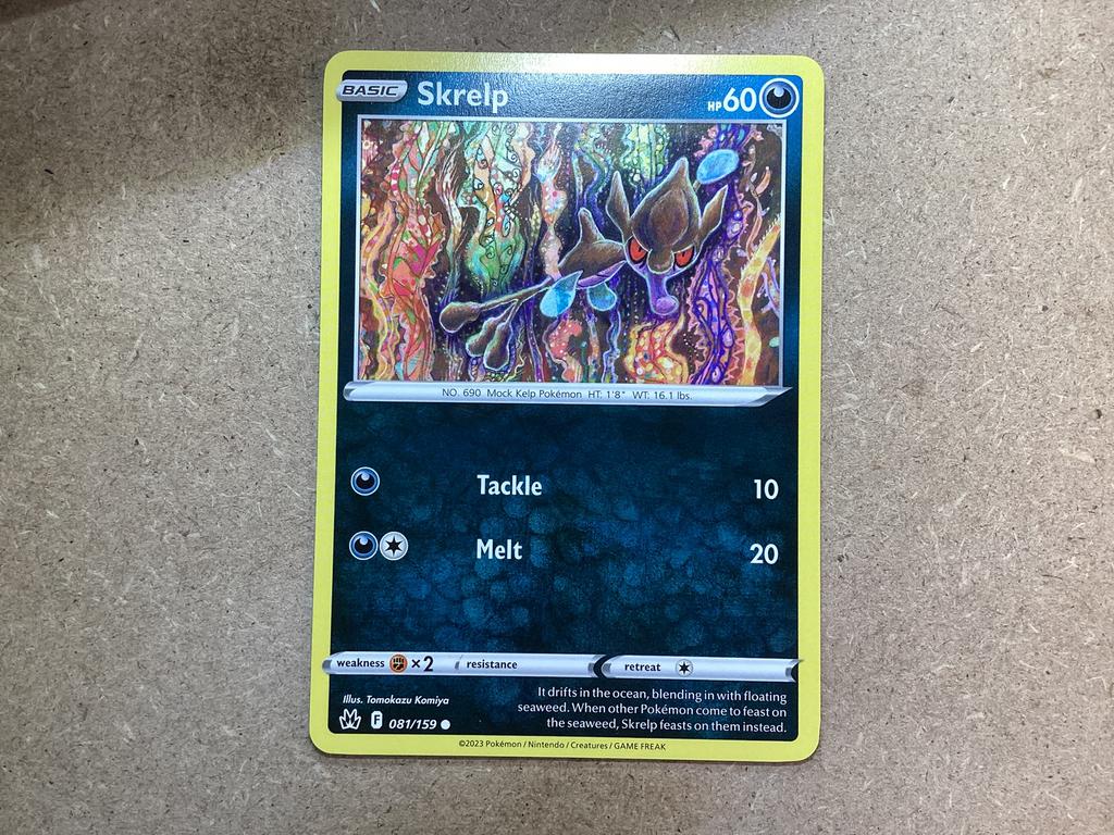 1x Skrelp [CRZ 081/159] (Near Mint), Ophalen of Verzenden, Zo goed als nieuw, Losse kaart
