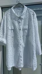 witte kanten blouse, Kleding | Dames, Blouses en Tunieken, Ophalen of Verzenden, Zo goed als nieuw, Maat 46/48 (XL) of groter