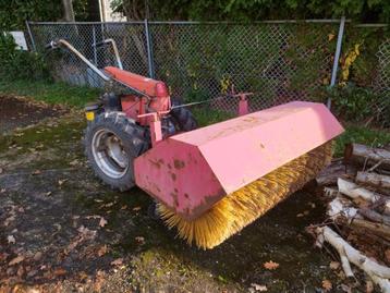 Veegmachine diesel 125cm veegborstel machine rolbezem beschikbaar voor biedingen